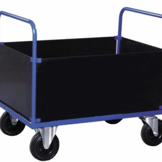 Wózek transportowy burtowy z pełnymi burtami 350kg